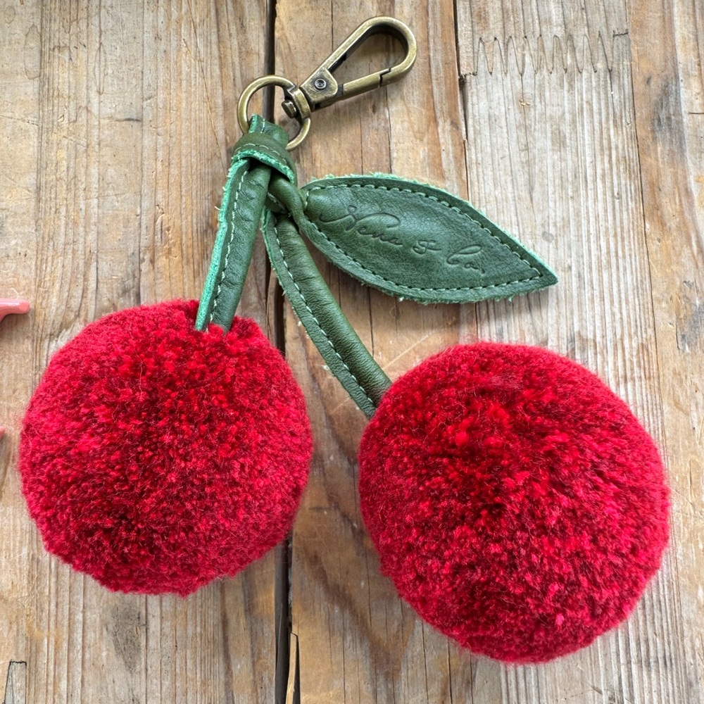 Nena and Co Nena & co cherry poms bag charm